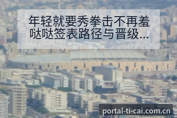 年轻就要秀拳击不再羞哒哒签表路径与晋级前景技术特点深度解 - 体育彩票
